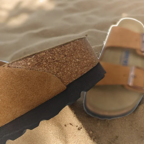 Birkenstock Arizona Mink Narrow Two-Strap Sandals - Picture 6 of 6